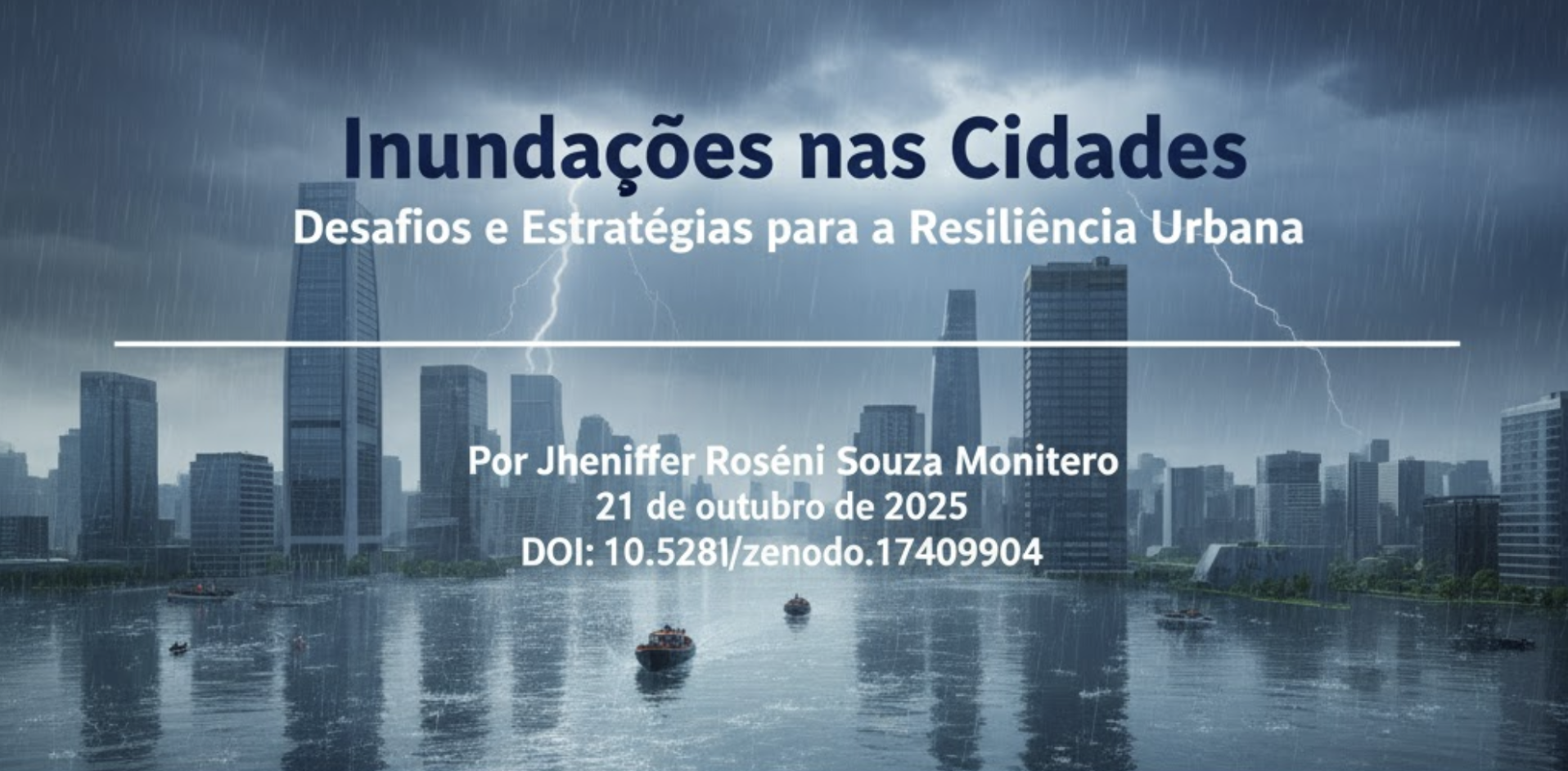 Inundações nas Cidades: Desafios e Estratégias para a Resiliência Urbana